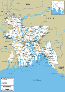 ROAD Map of Bangladesh