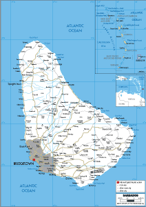 ROAD Map of Barbados