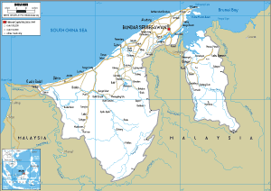 ROAD Map of Brunei Darussalam