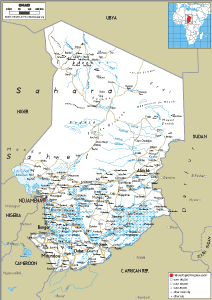 ROAD Map of Chad
