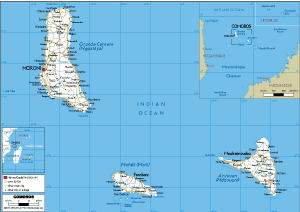 ROAD Map of Comoros