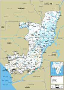 ROAD Map of Congo