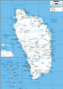 ROAD Map of Dominica