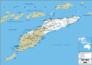 ROAD Map of Timor-Leste