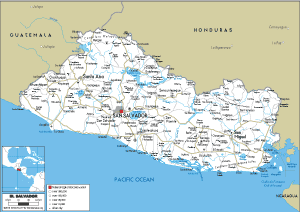 ROAD Map of El Salvador