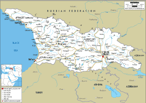 ROAD Map of Georgia