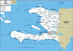 ROAD Map of Haiti