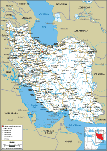 ROAD Map of Iran