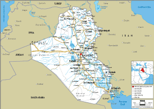 ROAD Map of Iraq