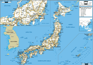 ROAD Map of Japan
