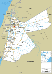 ROAD Map of Jordan