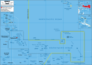 ROAD Map of Kiribati