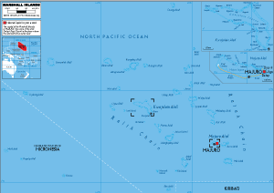 ROAD Map of the Marshall Islands