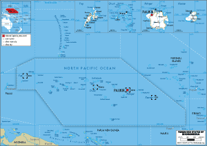 ROAD Map of Micronesia