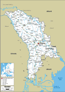ROAD Map of Moldova