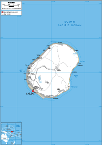 ROAD Map of Nauru