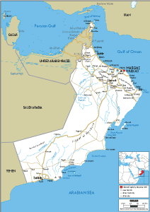 ROAD Map of Oman