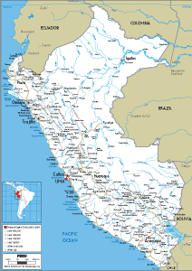 ROAD Map of Peru