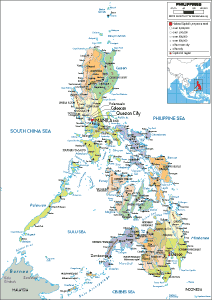POLITICAL Map of the Philippines
