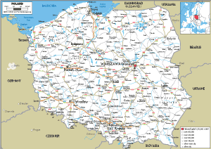 ROAD Map of Poland