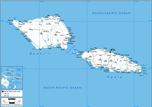 ROAD Map of Samoa