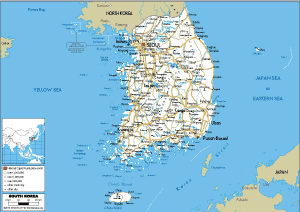 ROAD Map of South Korea