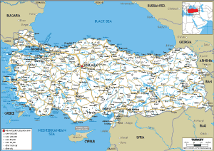 ROAD Map of Turkey