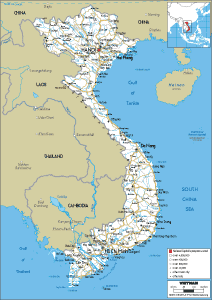 ROAD Map of Vietnam